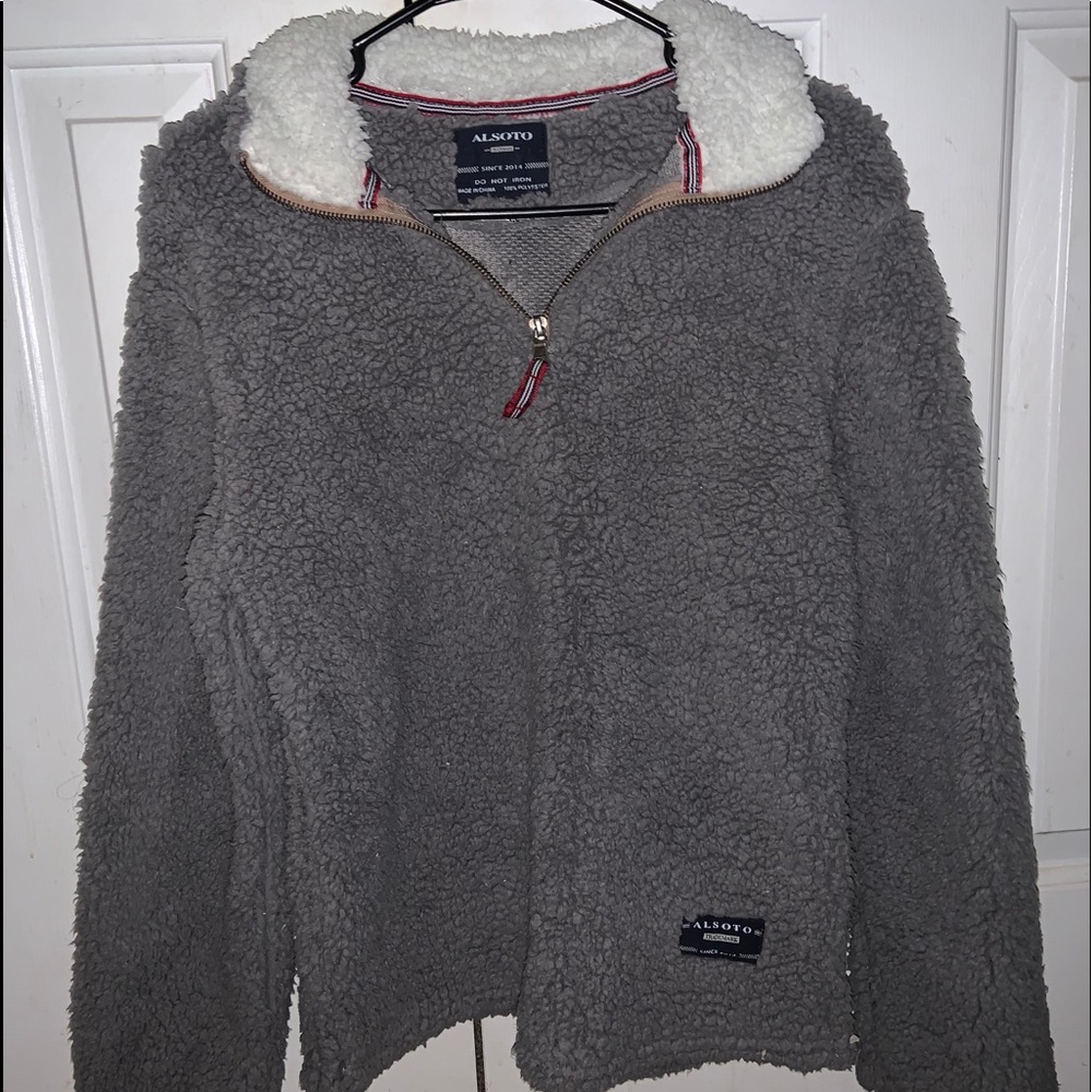 Sherpa pullover